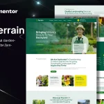 دانلود قالب وردپرس Manufacturer – پوسته صنعتی و کارخانه حرفه ای وردپرس دانلود قالب باغبانی وردپرس Terrain