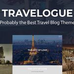دانلود قالب وبلاگ گردشگری وردپرس Travelogue