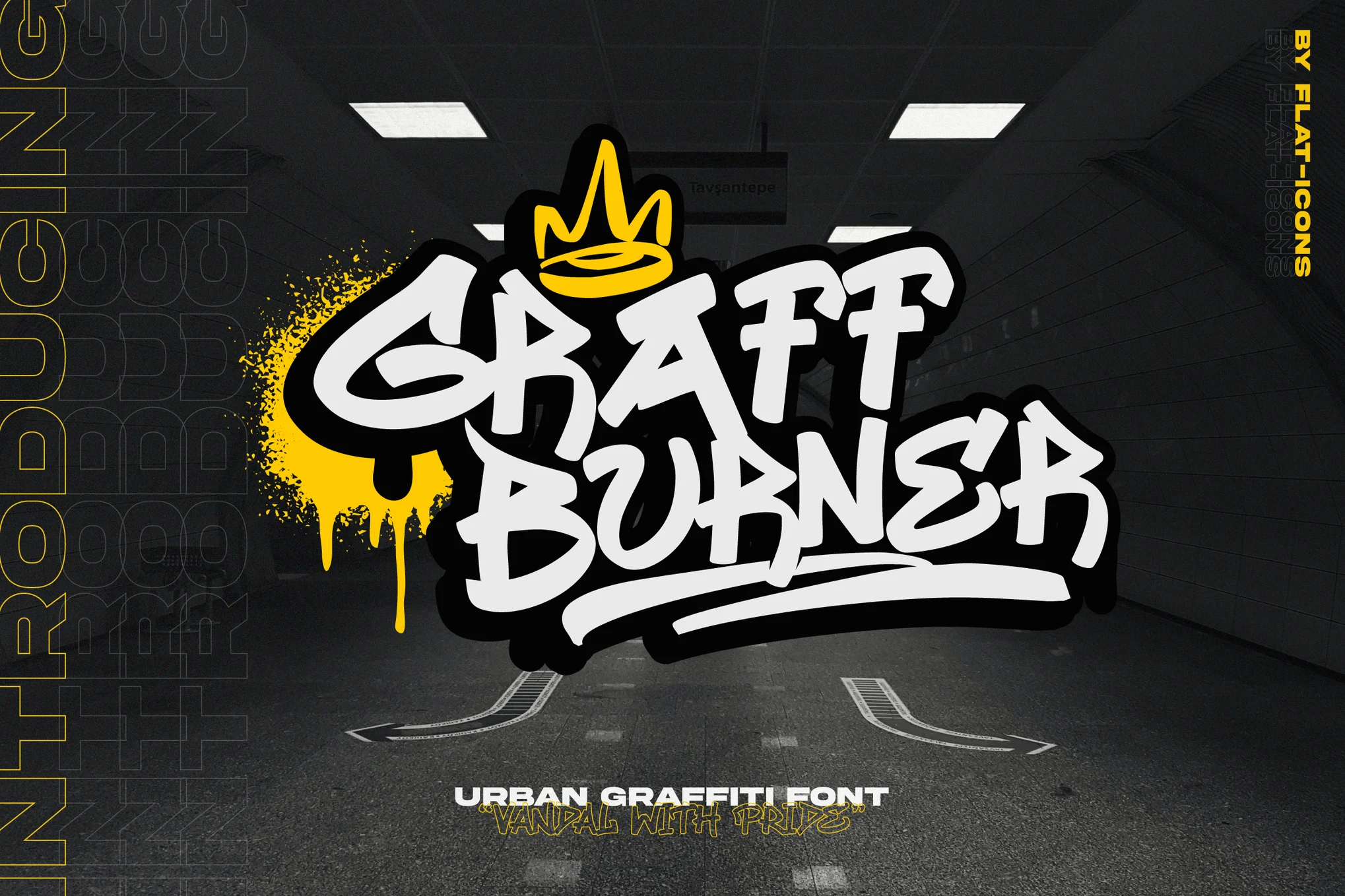Urban Graffiti Font دانلود فونت Urban Graffiti Font