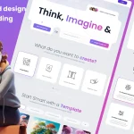 دانلود قالب فیگما Ai Driven Design Software Landing Page