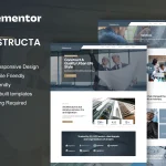 قالب ساخت و ساز و خدمات ساختمانی وردپرس Constructa