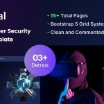 دانلود قالب سایت خدمات امنیتی Cybal