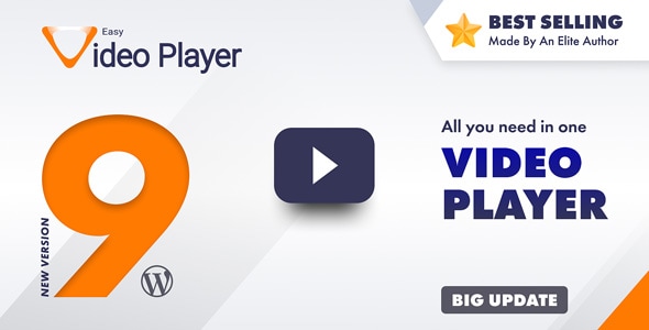 دانلود افزونه پلیر ویدیویی قدرتمند وردپرس Easy Video Player