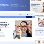 قالب کلینیک‌های بینایی و چشم‌پزشکی وردپرس EyeBotic