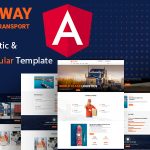 دانلود قالب سایت خدمات بازاریابی Fluxi دانلود قالب شرکت پست و حمل و نقل Fastway
