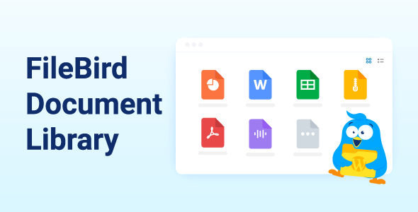 دانلود افزونه وردپرس FileBird Document Library Pro