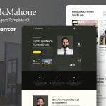 قالب خدمات انرژی خورشیدی و تجدیدپذیر وردپرس Sunara قالب تخصصی مشاورین املاک وردپرس McMahone