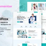 دانلود قالب کلینیک و بیمارستان وردپرس MediRox