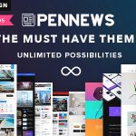 دانلود قالب خلاقانه شرکتی وردپرس Pixelpiernyc قالب چند منظوره وردپرس پن نیوز - PenNews