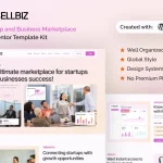 قالب راه‌اندازی بازار تجارت آنلاین و استارتاپ‌ Sellbiz