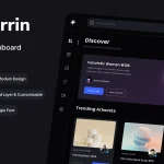 دانلود قالب فیگما Starrin - NFT Dashboard