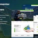 دانلود قالب المنتور وردپرس Voyavue قالب خدمات انرژی خورشیدی و تجدیدپذیر وردپرس Sunara