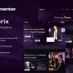 دانلود قالب شرکتی المنتور وردپرس Viorix