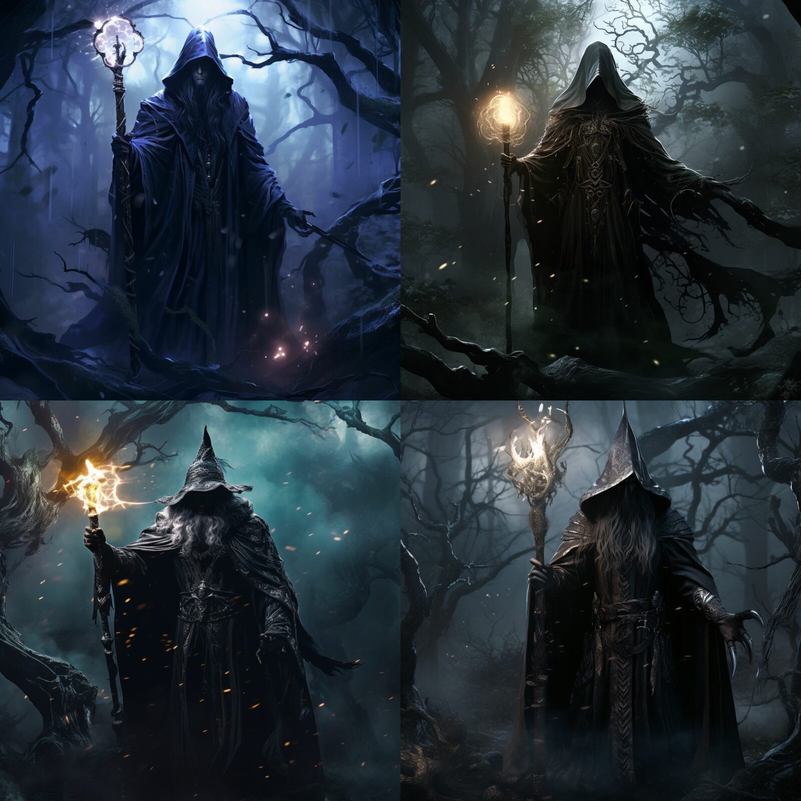 دانلود 427 پرامپت هوش مصنوعی میدجورنی Wizards