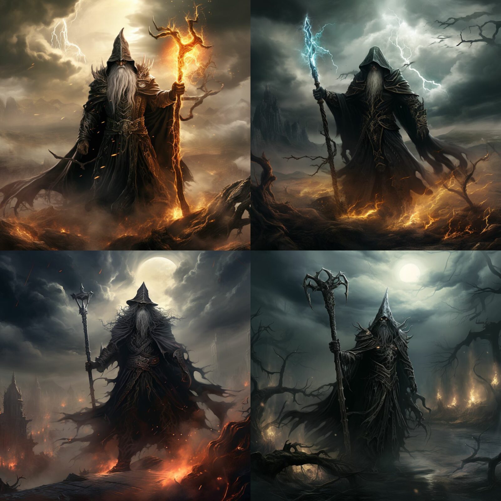 دانلود 427 پرامپت هوش مصنوعی میدجورنی Wizards