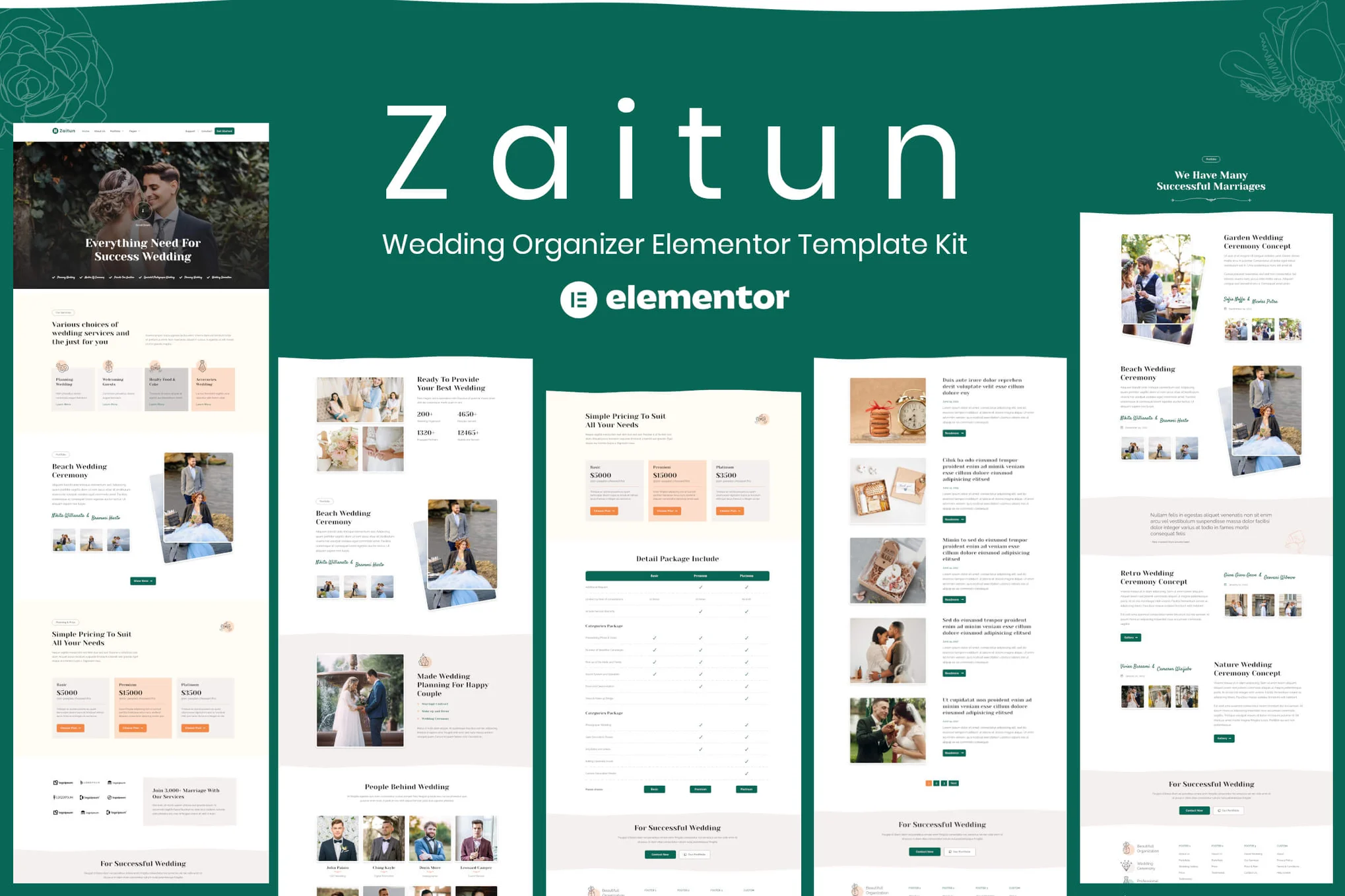 دانلود قالب المنتور وردپرس Zaitun