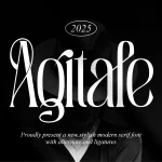 دانلود فونت Agitafe || Modern Serif Font