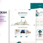 دانلود قالب تورهای زیارتی حج و عمره وردپرس Barokah