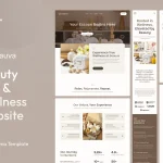 دانلود قالب فیگما Beauty Spa & Wellness Website