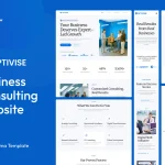 دانلود قالب فیگما Business Consulting Website