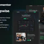 قالب وردپرس شرکت‌های سرمایه‌گذاری و معاملات مالی CapWise