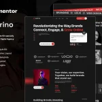 دانلود قالب المنتور وردپرس گلفروشی Foralie قالب آژانس دیجیتال و بازاریابی وردپرس Carino