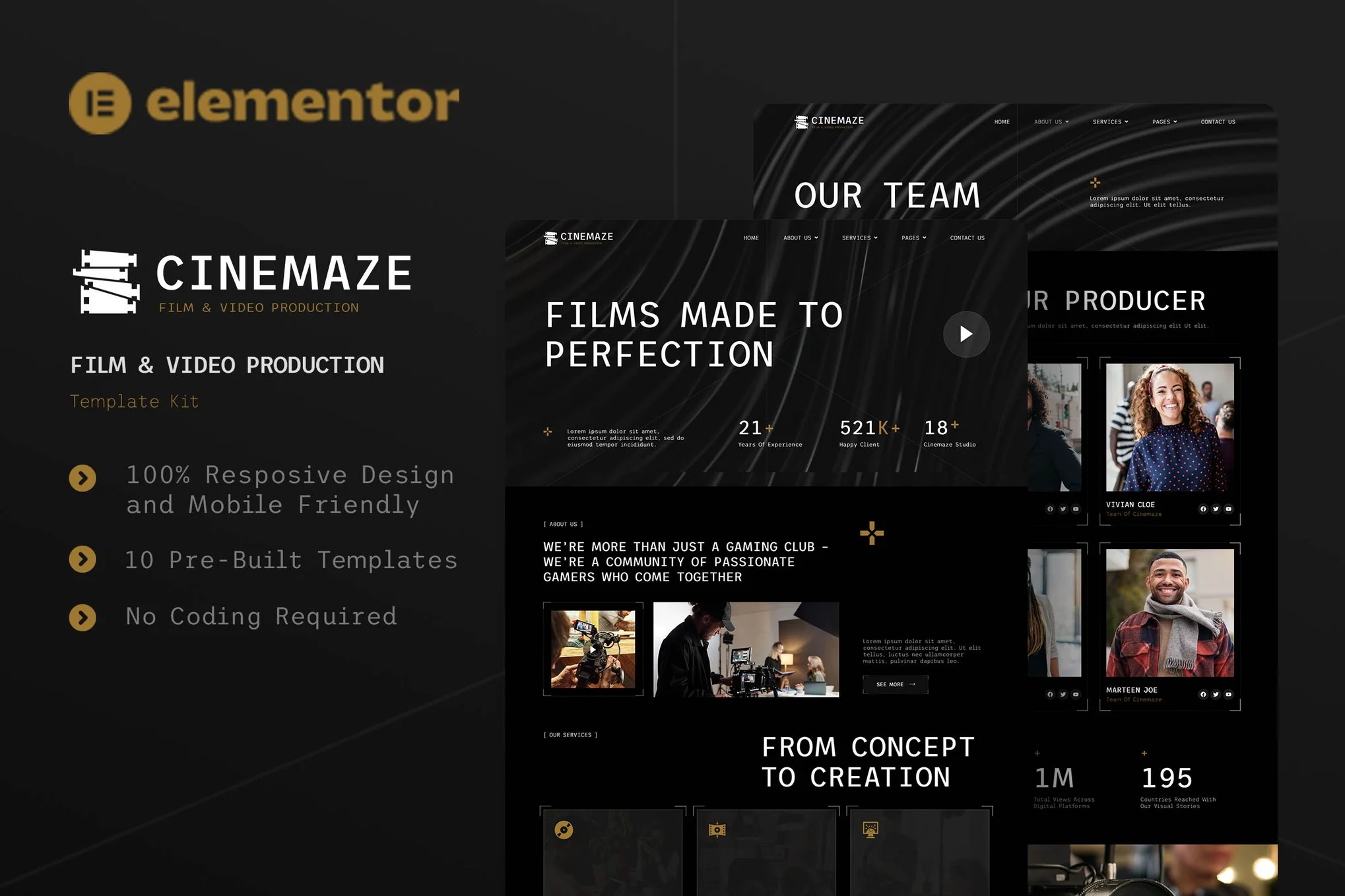 دانلود قالب المنتور وردپرس Cinemaze