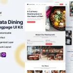 دانلود قالب فیگما Report Finance Dashboard – FinFlow دانلود قالب فیگما Dewata Table Landing page ui kit