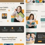 دانلود قالب فیگما EduKids - Education Website