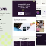 قالب توسعه نرم‌افزار و راهکارهای IT وردپرس Flynn