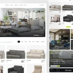 قالب فیگما Formora - Home Furniture Landing Page