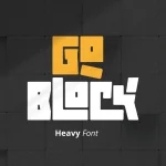 دانلود فونت Avageno – Futuristic Font دانلود فونت Goblock - Heavy Font