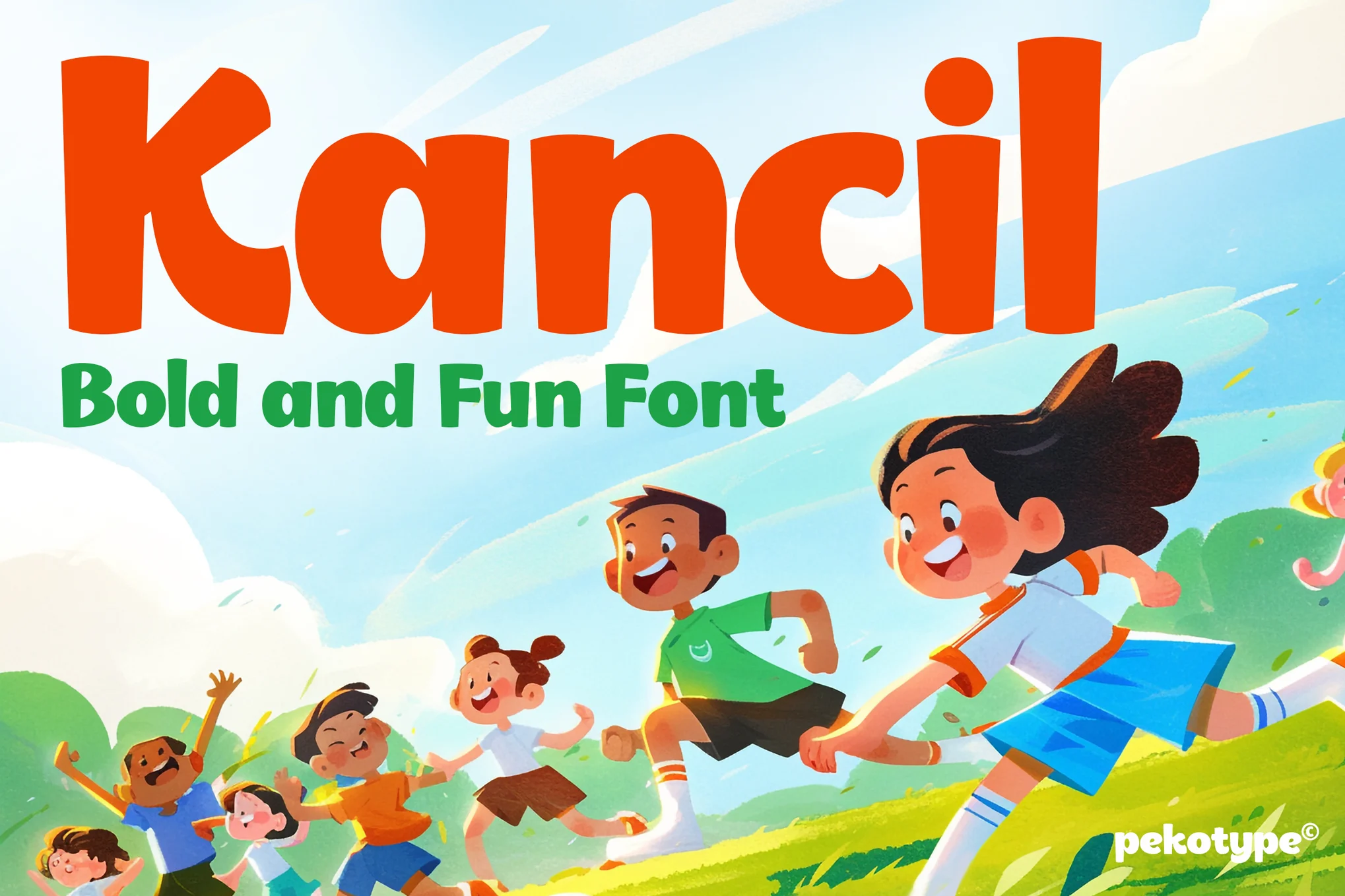 دانلود فونت Kancil - Bold and Fun Font