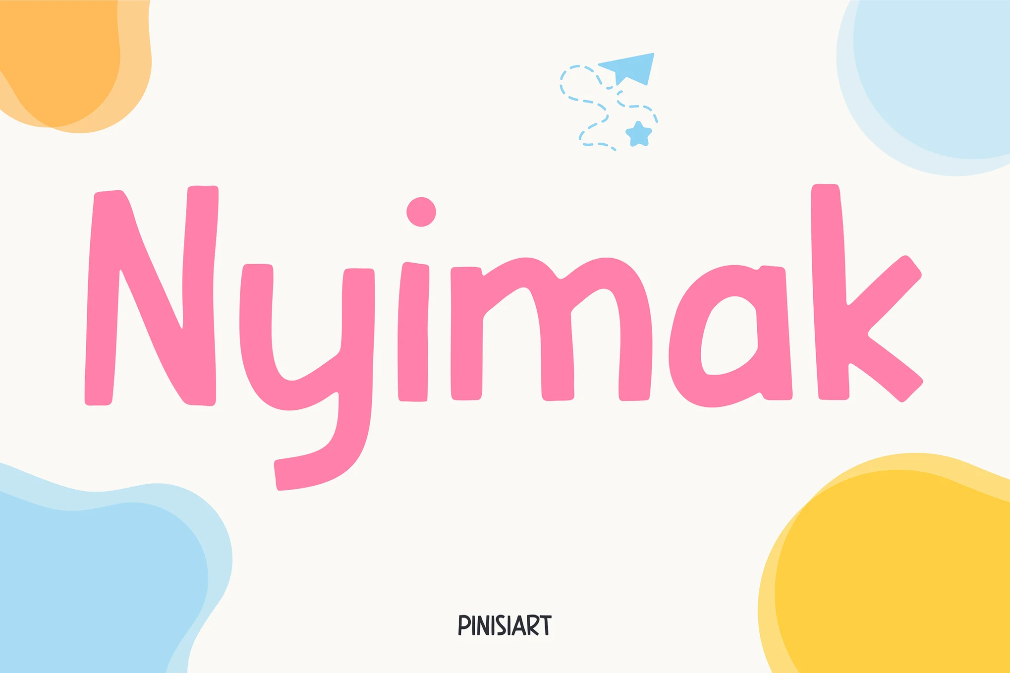 Kids Book Font - Nyimak دانلود فونت Nyimak - Kids Book Font