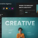 دانلود قالب فیگما Lika - Innovative Agency Website
