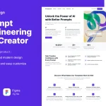 دانلود قالب فیگما Prompt Engineering For Creator