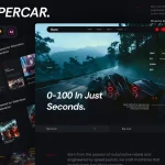 دانلود قالب فیگما Dewata Table Landing page ui kit دانلود قالب فیگما Ravex - Super car Website