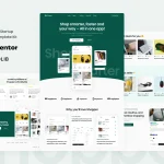 قالب اپلیکیشن موبایل و استارتاپ وردپرس Shopper