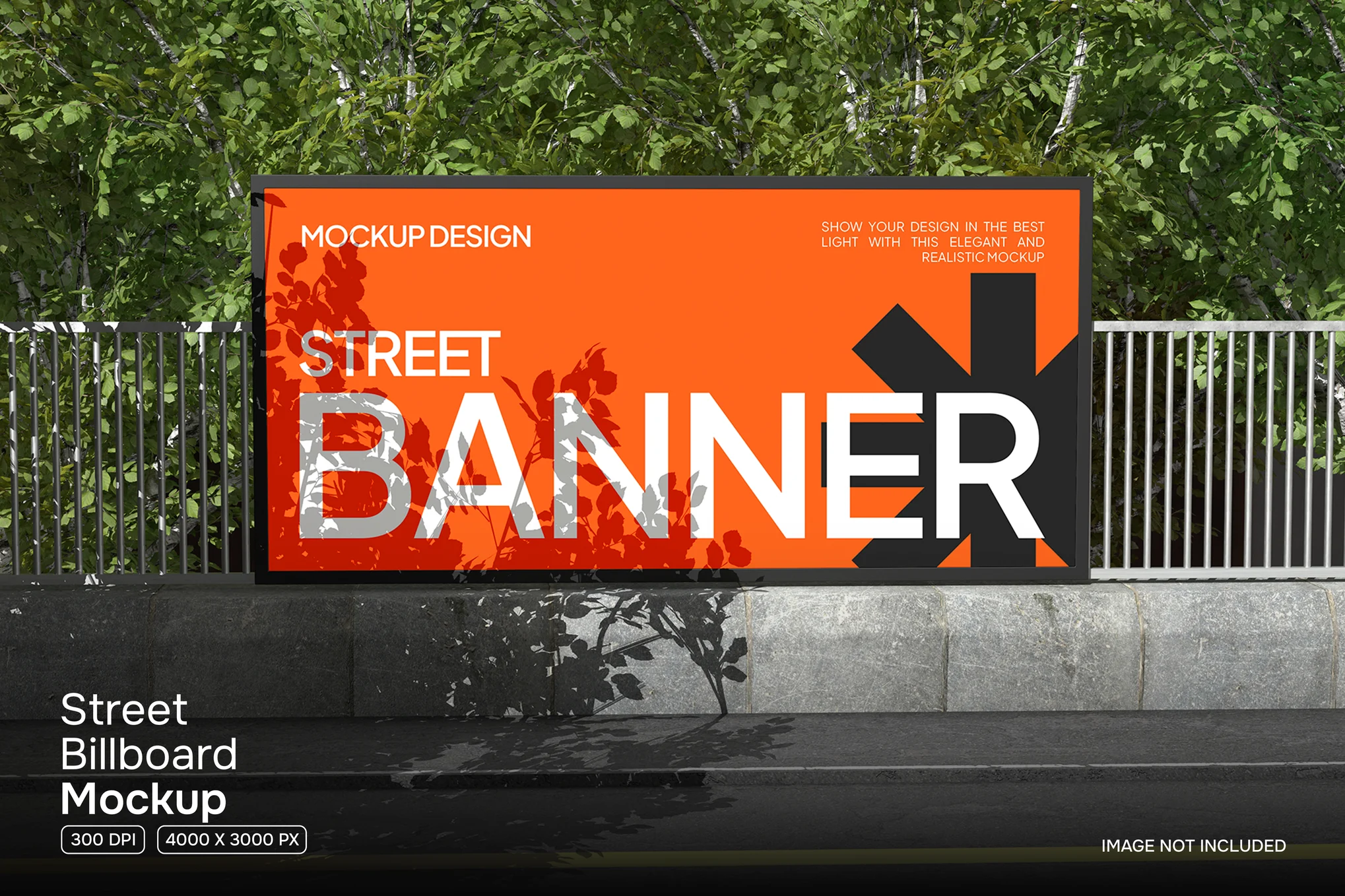 قالب داشبورد مدیریت منابع انسانی فیگما Ocupite دانلود موکاپ لایه باز Street Banner Mockup