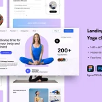 دانلود قالب فیگما Talentra – HR Platform SaaS Landing Page دانلود قالب فیگما Yoga Class Website Landing Page