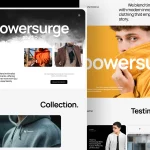 دانلود قالب فیگما powersurge - Studio Agency Website