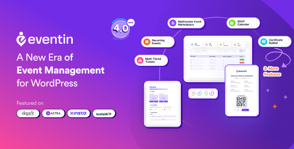 دانلود افزونه وردپرس Eventin Pro – افزونه مدیریت رویداد و فروش بلیط وردپرس دانلود افزونه وردپرس Eventin Pro - افزونه مدیریت رویداد و فروش بلیط وردپرس