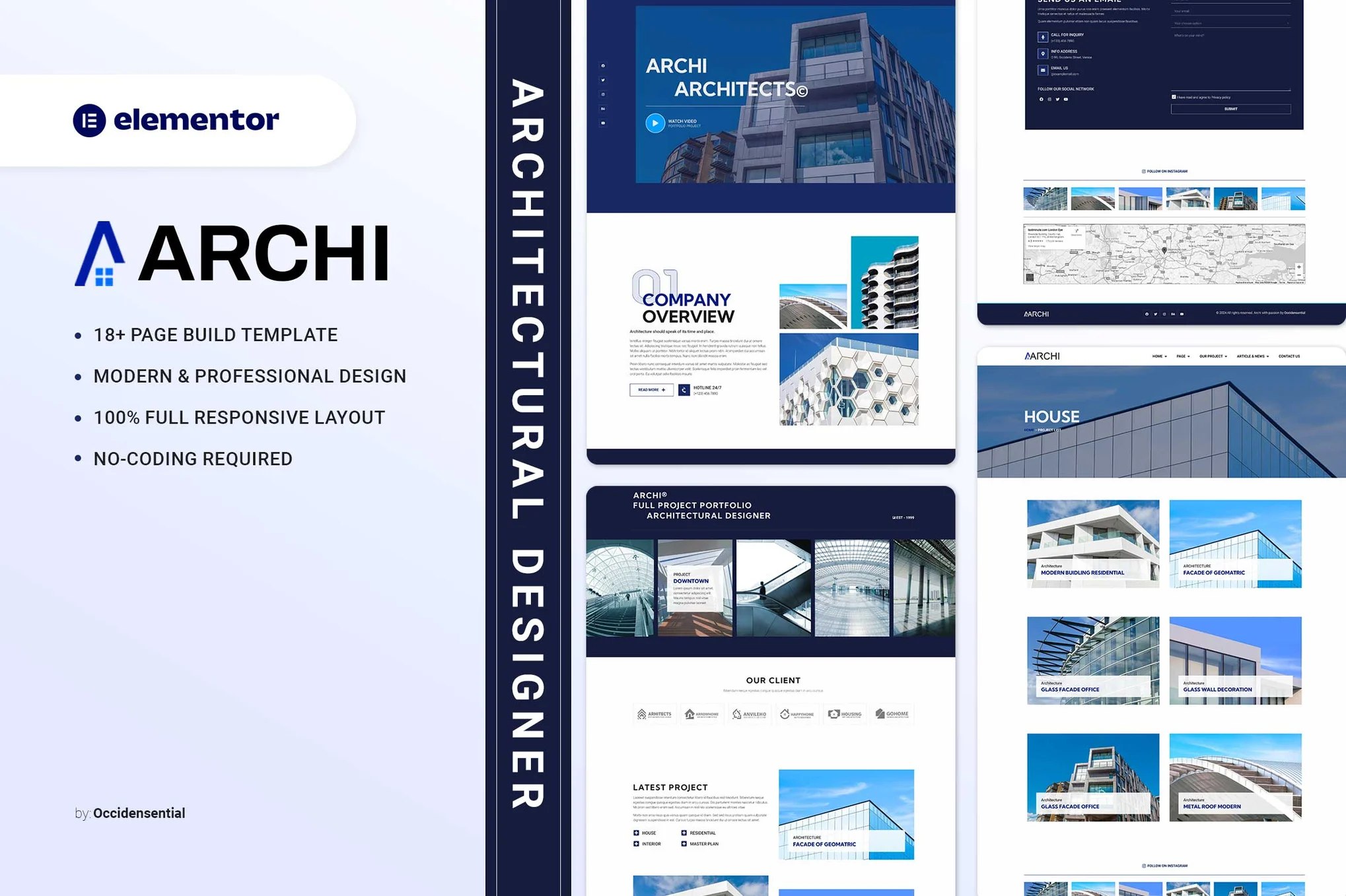 دانلود کیت المنتور Archi - طراح ارشد معماری و استودیو