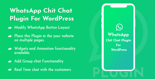 دانلود افزونه وردپرس Chit - چت واتساپ (WhatsApp Chat)