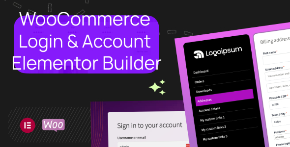 دانلود افزونه وردپرس Epiza – ایمپورتر انبوه فیلم و سریال (TMDB) دانلود افزونه وردپرس WooCommerce Login & Account Pages for Elementor