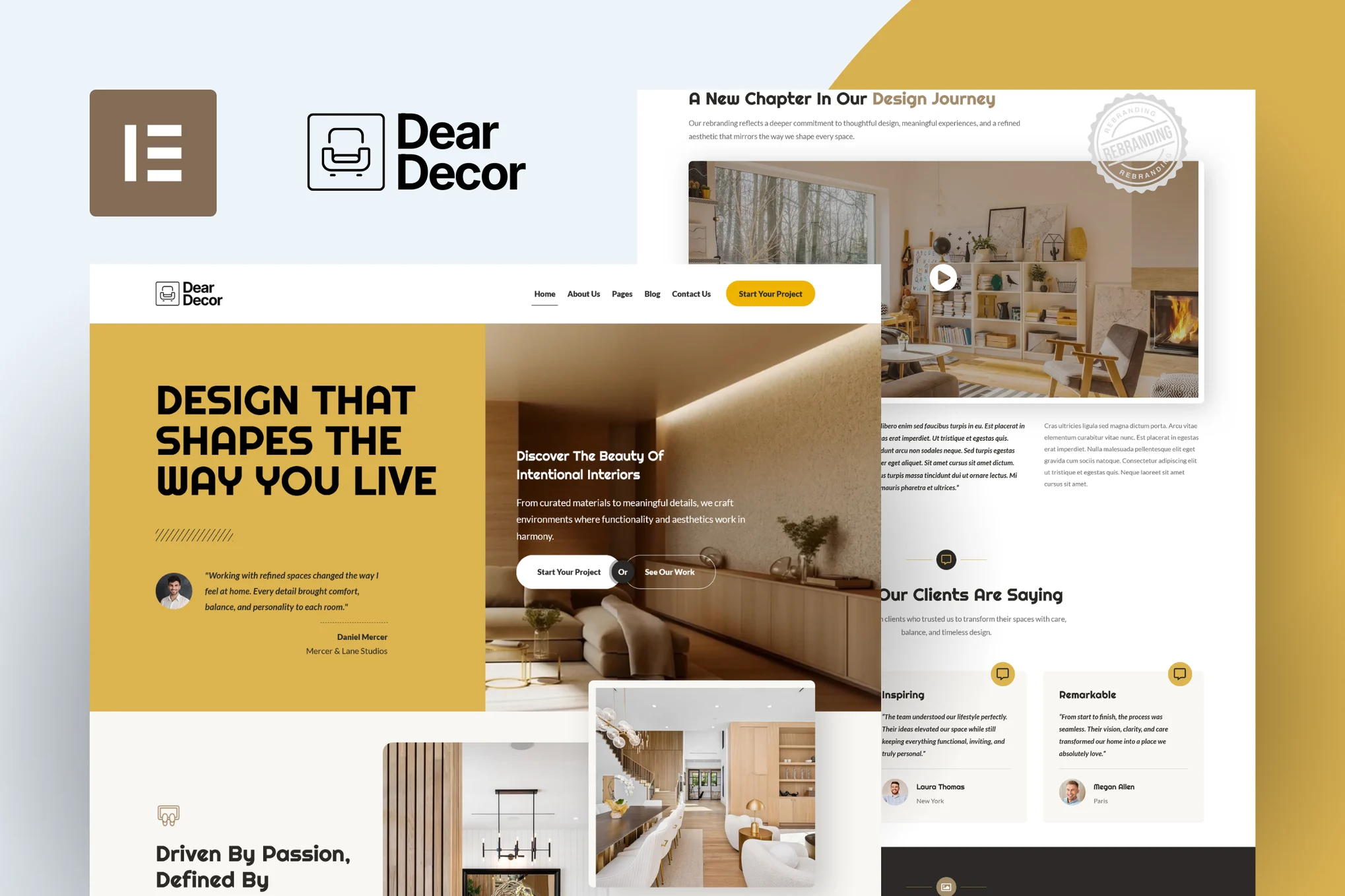 کیت المنتور DearDecor - سایت دکوراسیون داخلی و استودیو طراحی