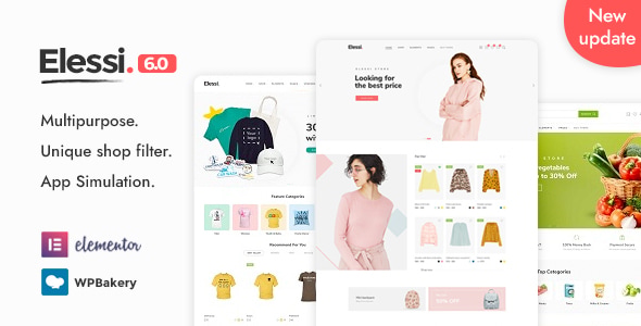 Elessi - WooCommerce AJAX WordPress Theme - RTL support دانلود قالب وردپرس Elessi - پوسته فروشگاهی راست چین و حرفه ای ووکامرس