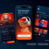UI Kit اپلیکیشن آموزش هوش مصنوعی