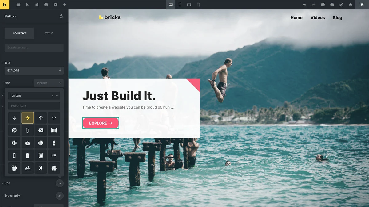 دانلود قالب وردپرس Bricks Builder - سایت ساز بریکس