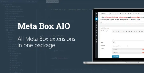 دانلود افزونه وردپرس Meta Box AIO